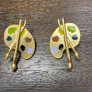 Paint Palette Earrings